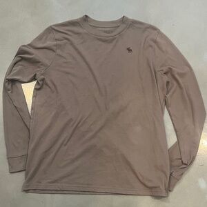 Abercrombie Kids Brown Long Sleeve Tee